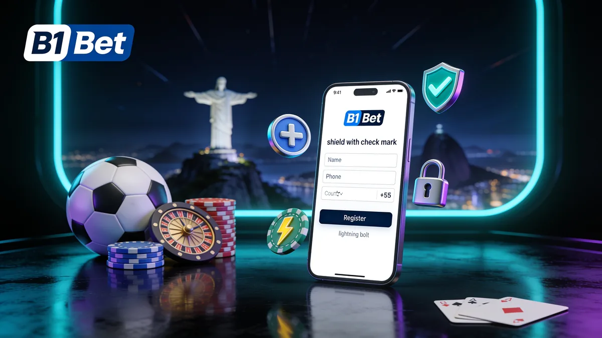 Como se cadastrar na B1 Bet? — b1 bet no Brasil